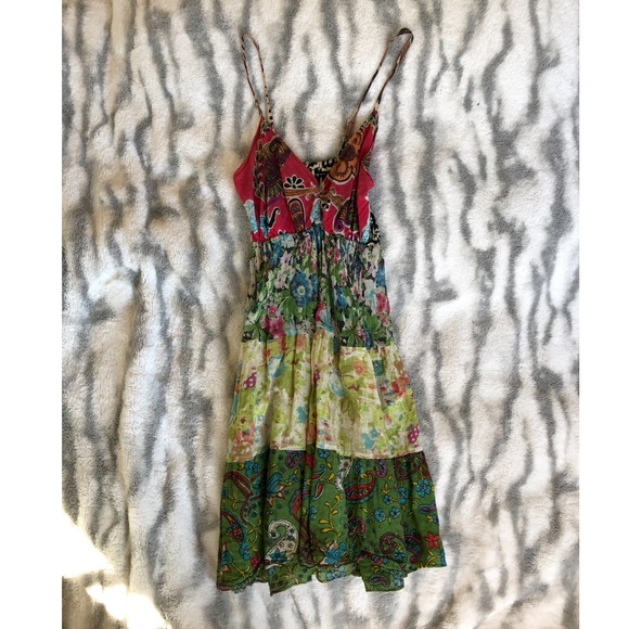 Multi patterned dress - Picture 5 of 6